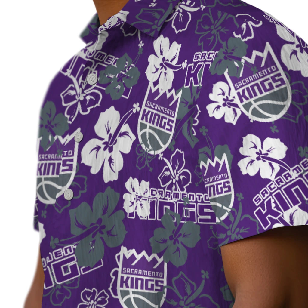 Sacramento Kings Hibiscus Bloom Hawaiian Shirt – Moonbestprint