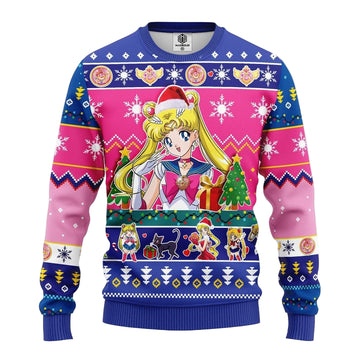 Sailor Moon Ugly Christmas Sweater Amazing Gift Idea Thanksgiving Gift ? Usalast