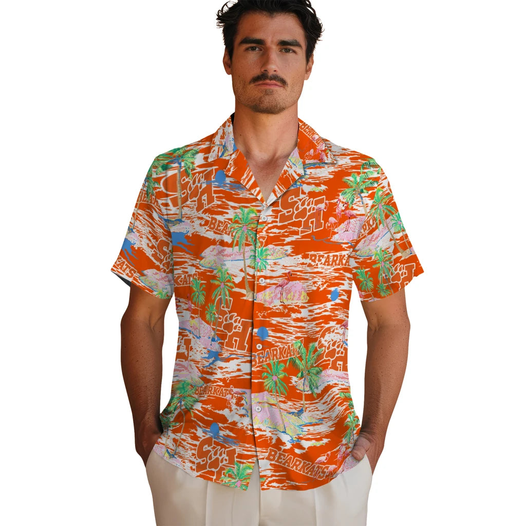 Sam Houston Bearkats Flamingo Retreat 2026 Hawaiian Shirt – Moonbestprint