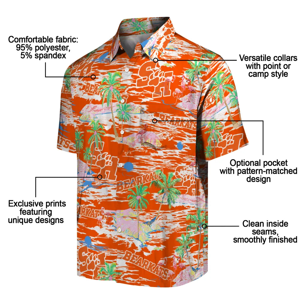Sam Houston Bearkats Flamingo Retreat 2026 Hawaiian Shirt – Moonbestprint