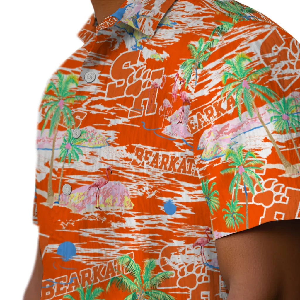 Sam Houston Bearkats Flamingo Retreat 2026 Hawaiian Shirt – Moonbestprint