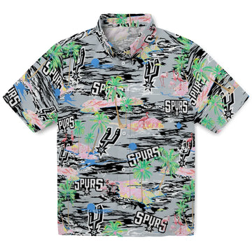 San Antonio Spurs Flamingo Retreat 2026 Hawaiian Shirt – Moonbestprint