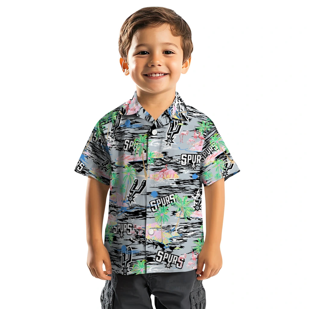 San Antonio Spurs Flamingo Retreat 2026 Hawaiian Shirt – Moonbestprint