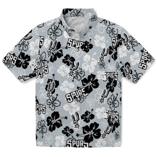 San Antonio Spurs Hibiscus Bloom Hawaiian Shirt – Moonbestprint