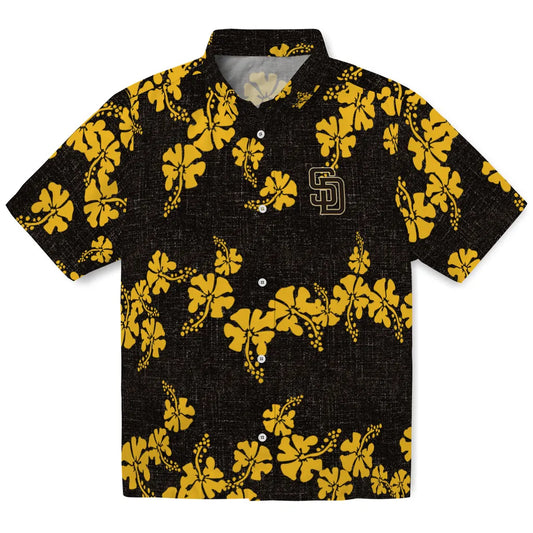 San Diego Padres Hawaiian Shirt - 50th State Flower | Moonbestprint