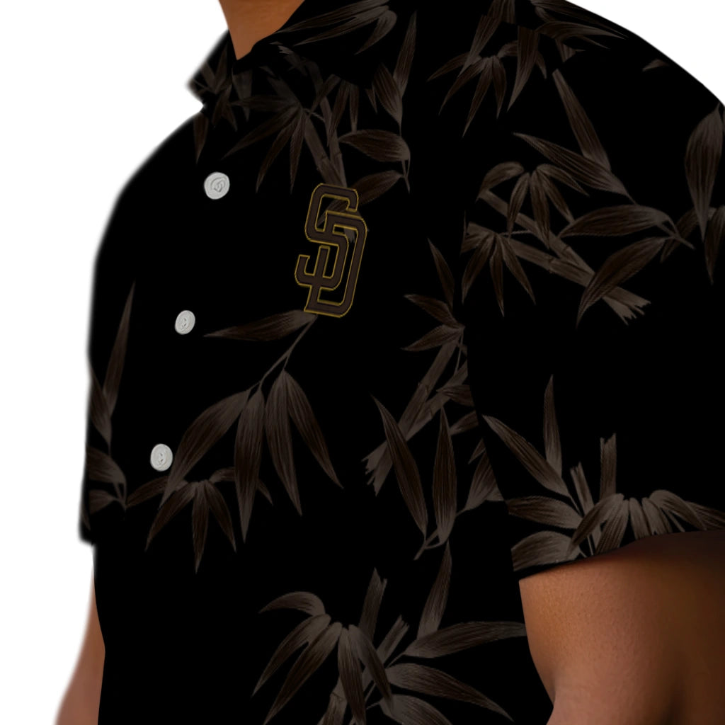 San Diego Padres Hawaiian Shirt - Bamboo Branches | Moonbestprint