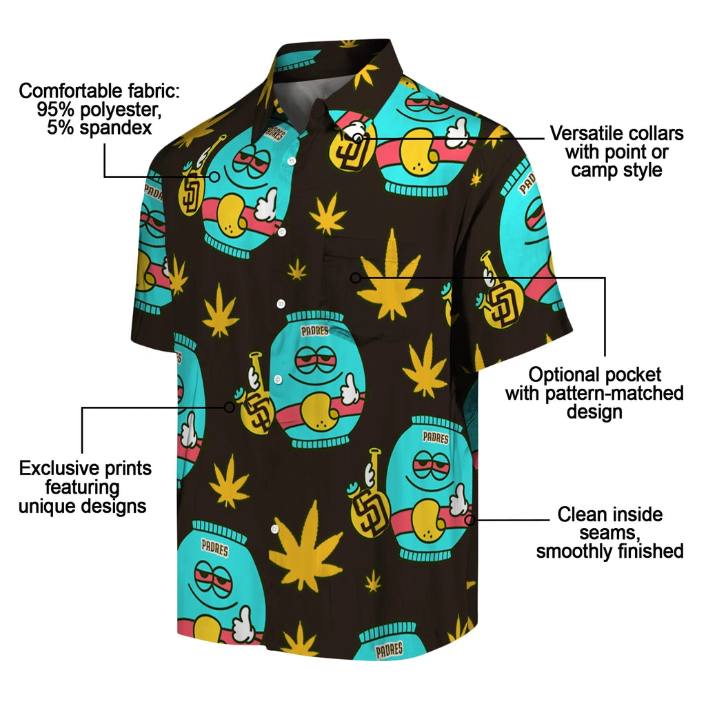 San Diego Padres Hawaiian Shirt - Chill Vibe | Moonbestprint