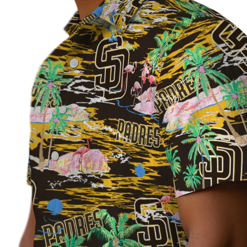 San Diego Padres Flamingo Retreat 2026 Hawaiian Shirt – Moonbestprint