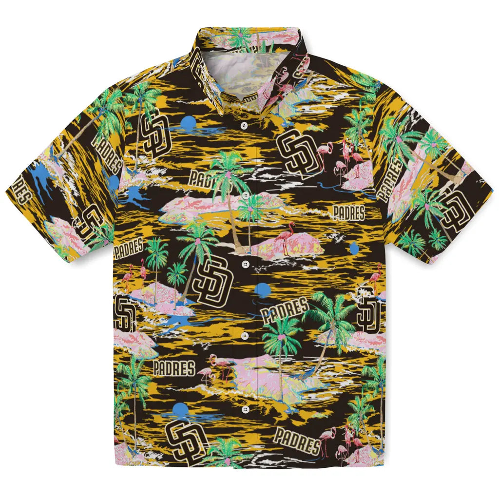 San Diego Padres Hawaiian Shirt - Hawaii Island | Moonbestprint