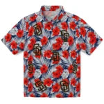 San Diego Padres Hawaiian Shirt - Hibiscus Fiesta | Moonbestprint