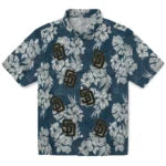 San Diego Padres Hawaiian Shirt - Hibiscus Flowers | Moonbestprint