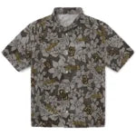 San Diego Padres Hawaiian Shirt - Hibiscus Oasis | Moonbestprint