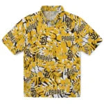 San Diego Padres Hawaiian Shirt - Hibiscus Overlay | Moonbestprint