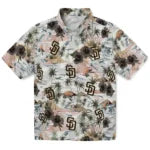 San Diego Padres Hawaiian Shirt - Hibiscus Seaside | Moonbestprint