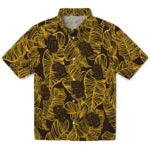 San Diego Padres Hawaiian Shirt - Leaf Outline | Moonbestprint