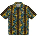 San Diego Padres Hawaiian Shirt - Paradise Vines | Moonbestprint