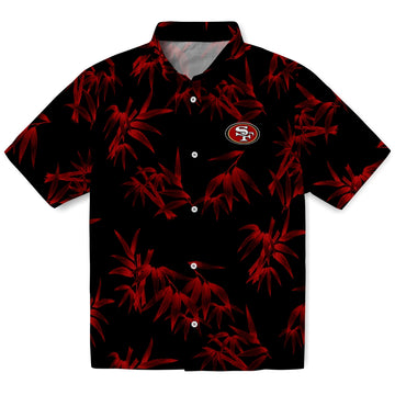 San Francisco 49ers Hawaiian Shirt - Bamboo Branches | Moonbestprint