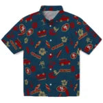San Francisco 49ers Hawaiian Shirt - Beach Vibe | Moonbestprint