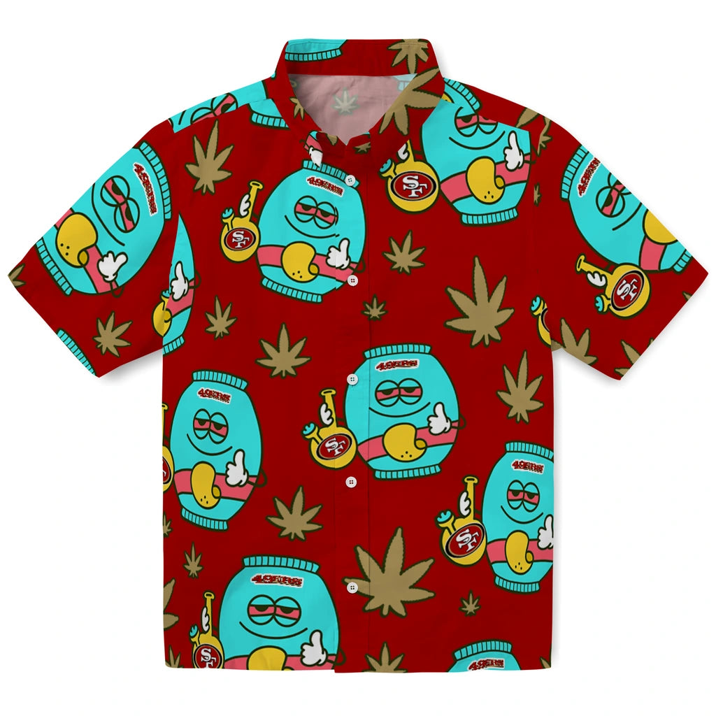 San Francisco 49ers Hawaiian Shirt - Chill Vibe | Moonbestprint