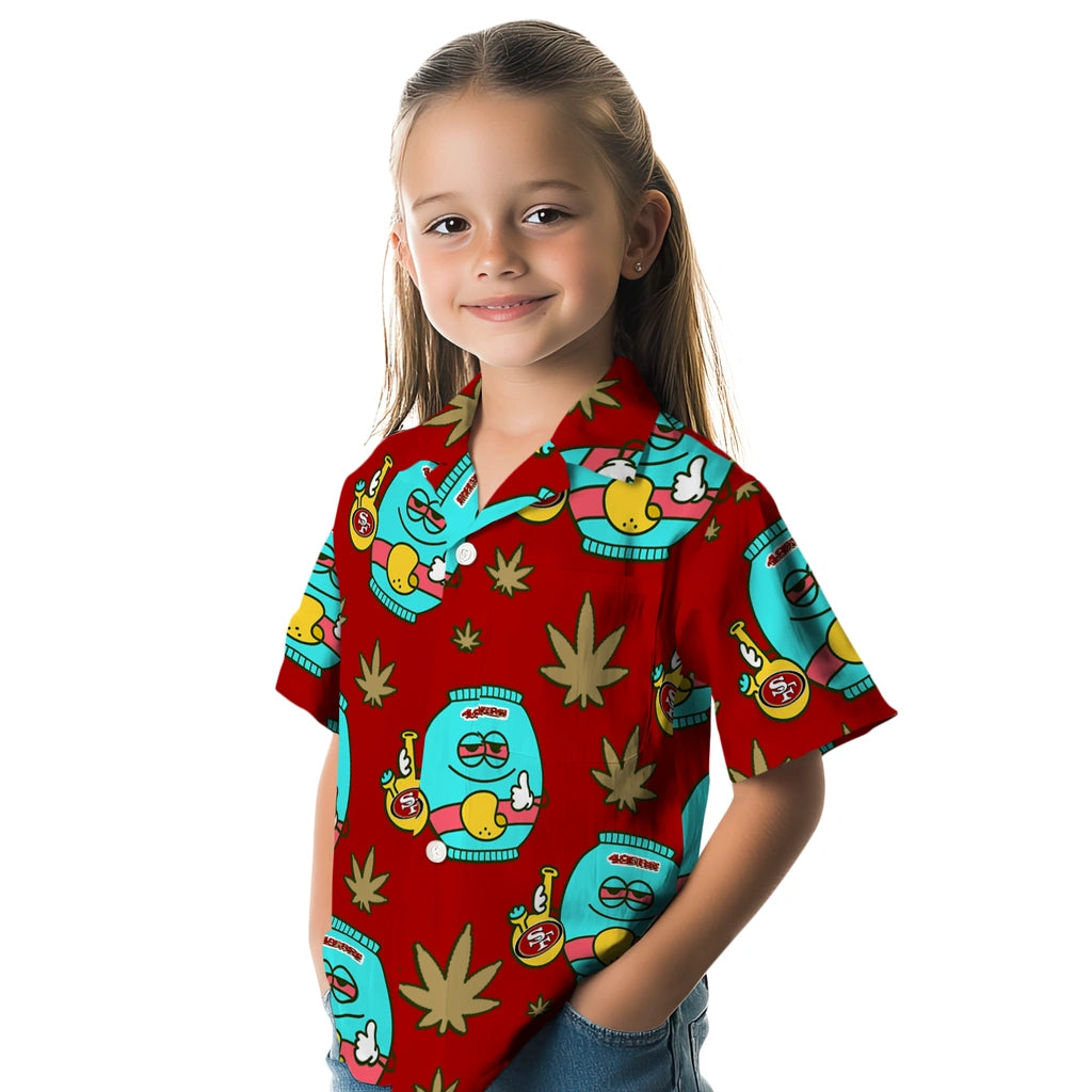 San Francisco 49ers Hawaiian Shirt - Chill Vibe | Moonbestprint