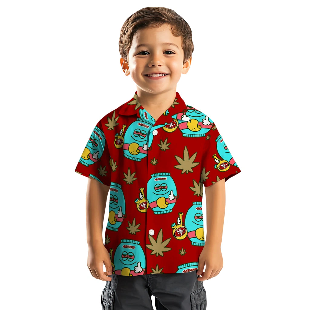 San Francisco 49ers Hawaiian Shirt - Chill Vibe | Moonbestprint