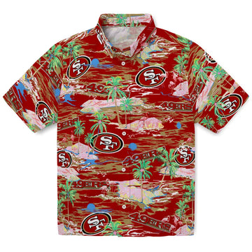 San Francisco 49ers Flamingo Retreat 2026 Hawaiian Shirt – Moonbestprint
