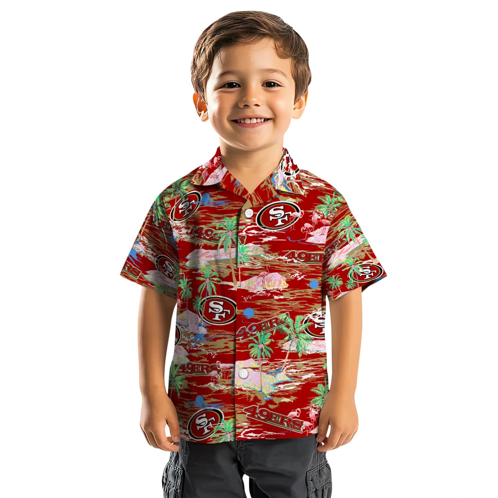 San Francisco 49ers Flamingo Retreat 2026 Hawaiian Shirt – Moonbestprint