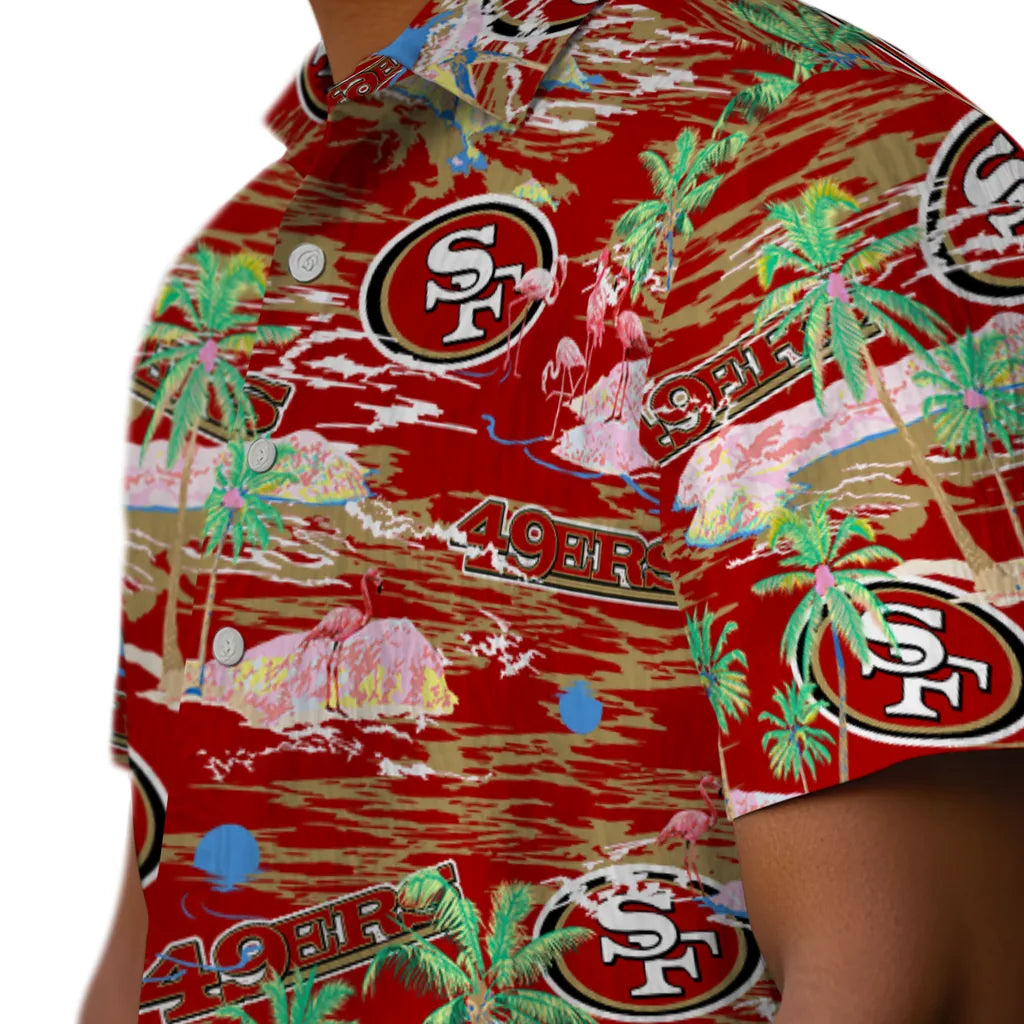 San Francisco 49ers Flamingo Retreat 2026 Hawaiian Shirt – Moonbestprint