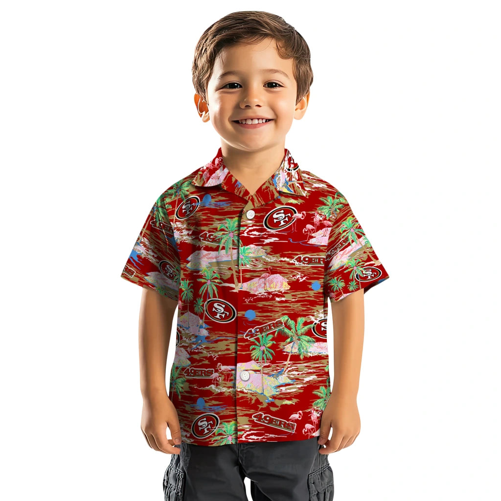 San Francisco 49ers Hawaiian Shirt - Hawaii Island | Moonbestprint