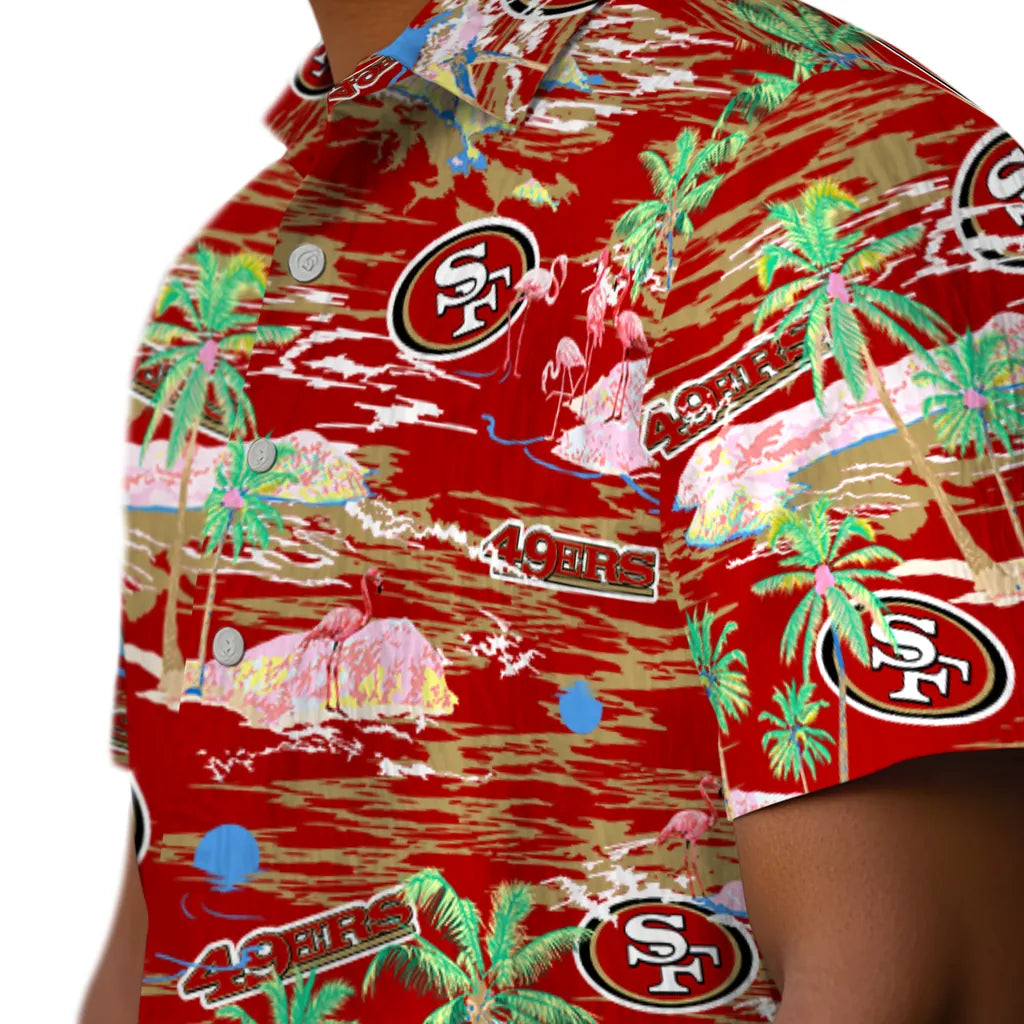 San Francisco 49ers Hawaiian Shirt - Hawaii Island | Moonbestprint