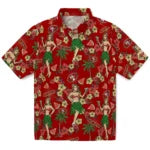 San Francisco 49ers Hawaiian Shirt - Hawaiian Girls Design | Moonbestprint