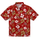 San Francisco 49ers Hawaiian Shirt - Hibiscus Flower Design | Moonbestprint