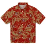 San Francisco 49ers Hawaiian Shirt - Monstera Layer | Moonbestprint