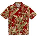San Francisco 49ers Hawaiian Shirt - Palm Leaves | Moonbestprint