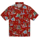 San Francisco 49ers Hawaiian Shirt - Simpsons Christmas | Moonbestprint