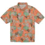 San Francisco Giants Hawaiian Shirt - Anthurium Overlay | Moonbestprint