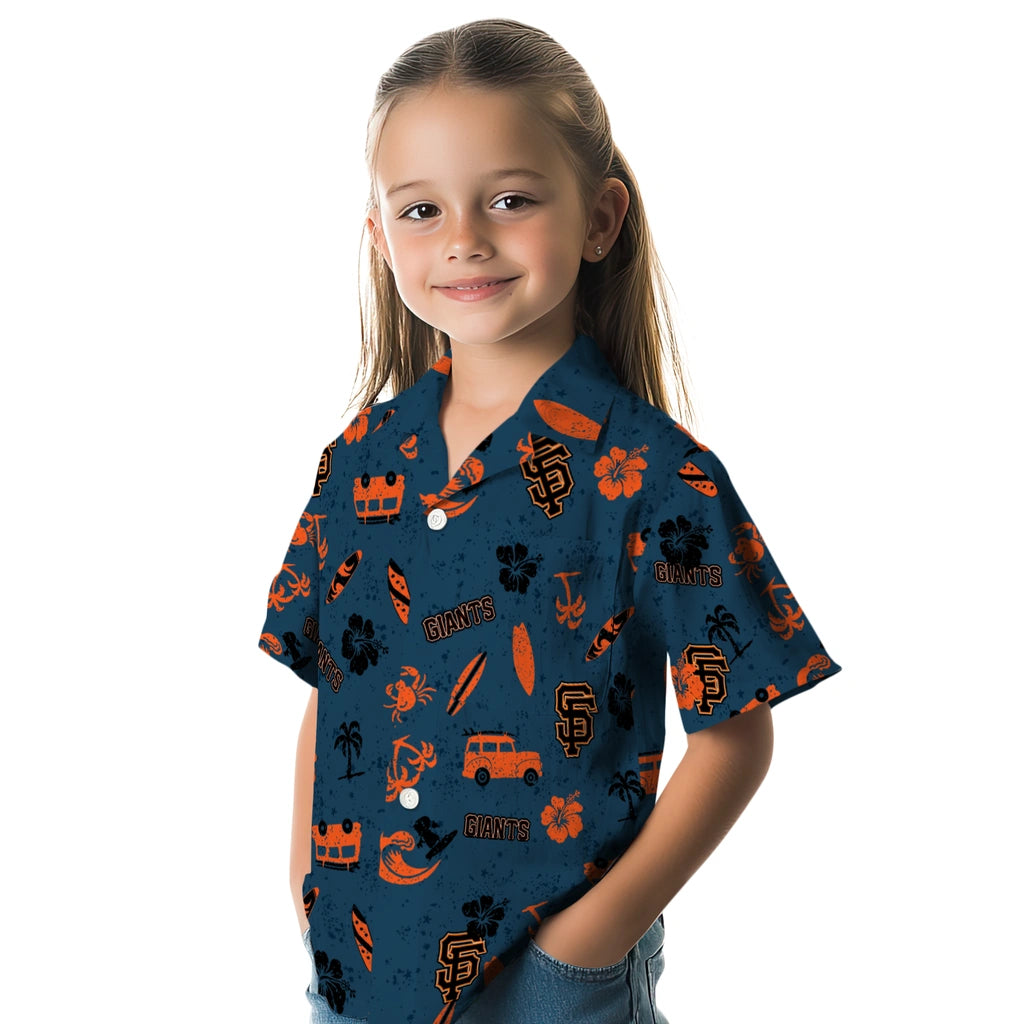 San Francisco Giants Hawaiian Shirt - Beach Vibe | Moonbestprint