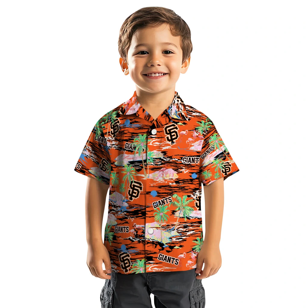 San Francisco Giants Hawaiian Shirt - Hawaii Island | Moonbestprint