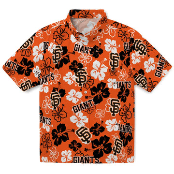 San Francisco Giants Hibiscus Bloom Hawaiian Shirt – Moonbestprint