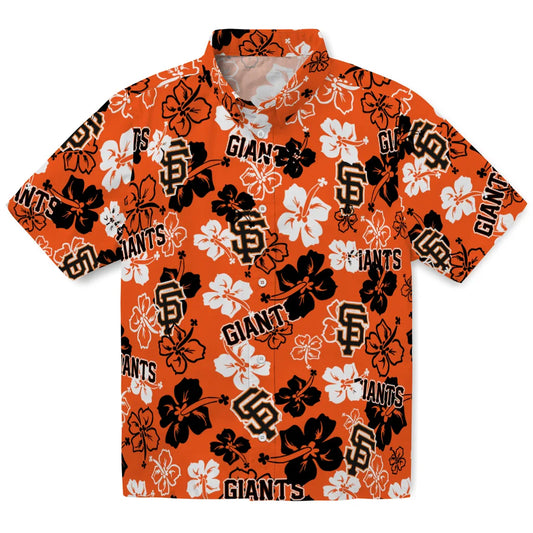 San Francisco Giants Hibiscus Bloom Hawaiian Shirt – Moonbestprint