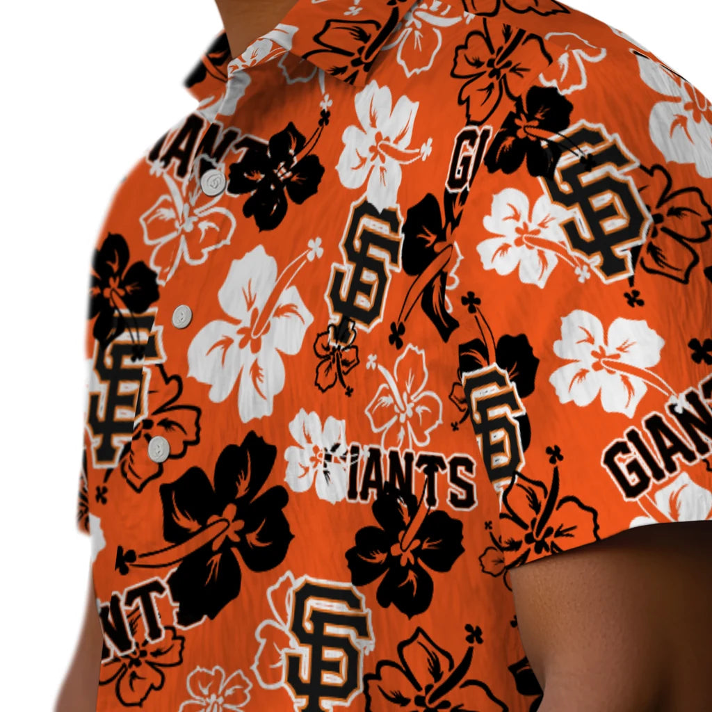 San Francisco Giants Hibiscus Bloom Hawaiian Shirt – Moonbestprint