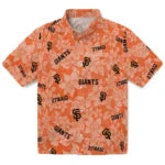 San Francisco Giants Hawaiian Shirt - Hibiscus Oasis | Moonbestprint