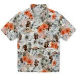 San Francisco Giants Hawaiian Shirt - Hibiscus Seaside | Moonbestprint