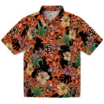 San Francisco Giants Hawaiian Shirt - Hibiscus Tiki Jungle | Moonbestprint