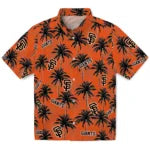 San Francisco Giants Hawaiian Shirt - Palm Tree Motif | Moonbestprint