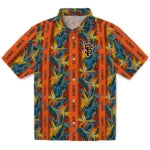 San Francisco Giants Hawaiian Shirt - Paradise Vines | Moonbestprint