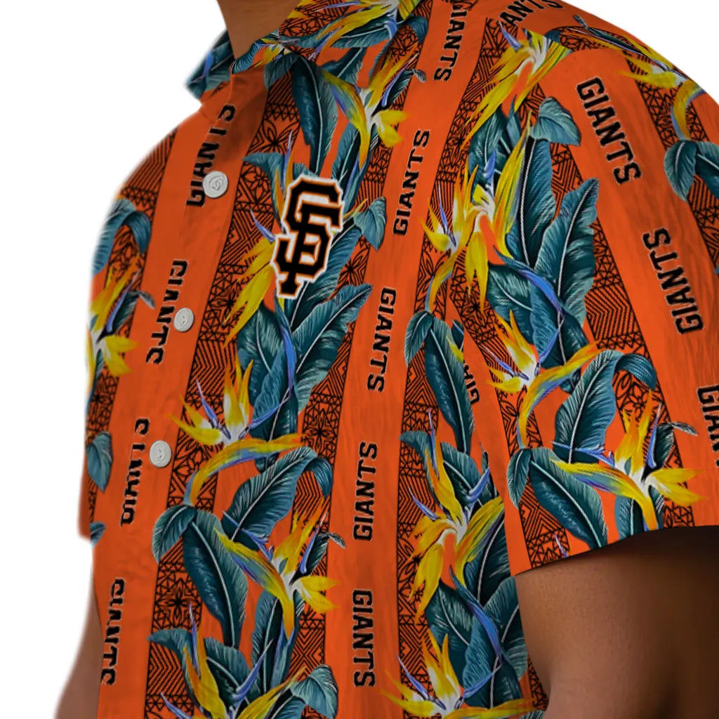 San Francisco Giants Hawaiian Shirt - Paradise Vines | Moonbestprint