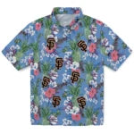 San Francisco Giants Hawaiian Shirt - Pineapple Bouquet | Moonbestprint