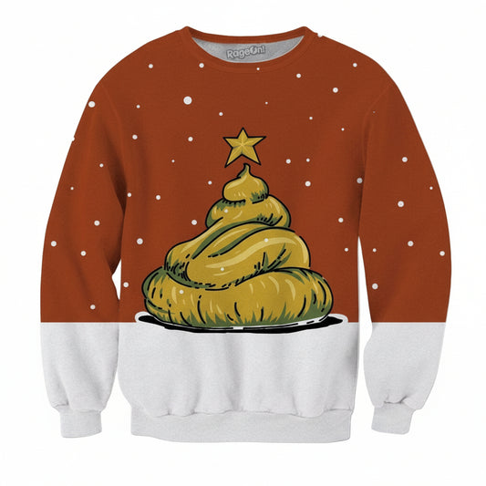 Santas Poop Crewneck Sweater ? Usalast