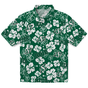 Saskatchewan Roughriders Hibiscus Bloom Hawaiian Shirt – Moonbestprint